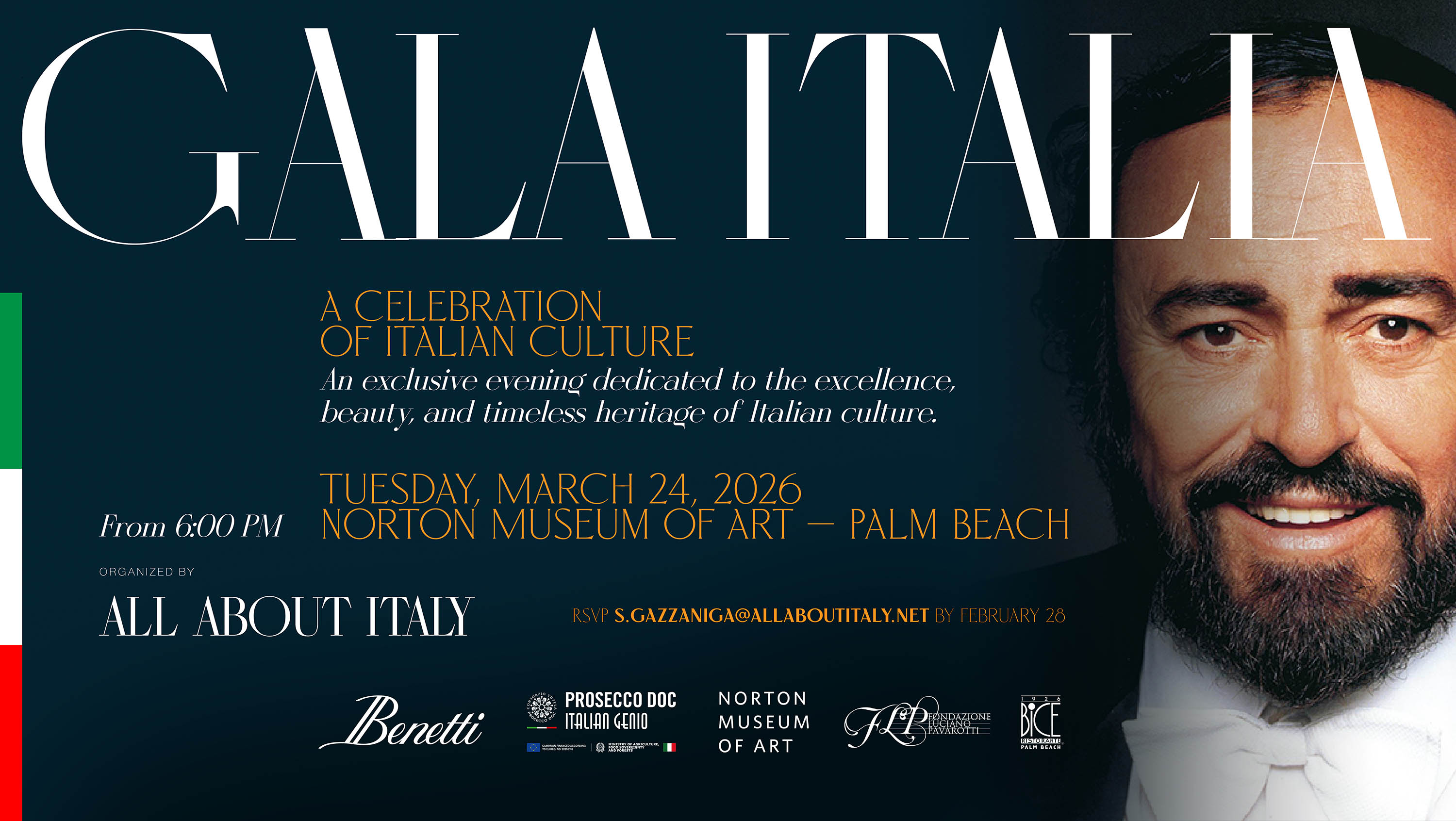 Gala Italia — Save the Date